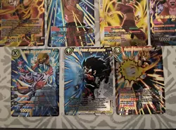 Lot Of 11 Dragon Ball Super Masters Cards (IAR, EX, SR, ST) - Image 2