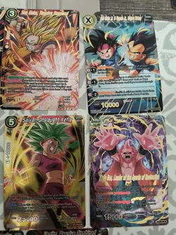 Lot Of 11 Dragon Ball Super Masters Cards (IAR, EX, SR, ST) - Image 3