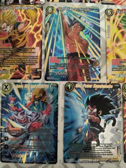 Lot Of 11 Dragon Ball Super Masters Cards (IAR, EX, SR, ST) - Image 5