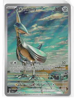 Skarmory 209/191 Surging Sparks Full Art Holo Pokemon TCG Card NM - Image 1
