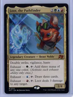 MtG DFT Aetherdrift Loot, the Pathfinder #212 Non - Foil - Image 1