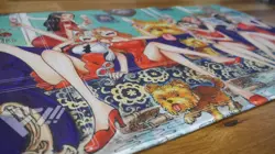 One Piece OP TCG CCG Custom Playmat Mouse Pad Trading Card Game Robin Boa Nami - Image 4