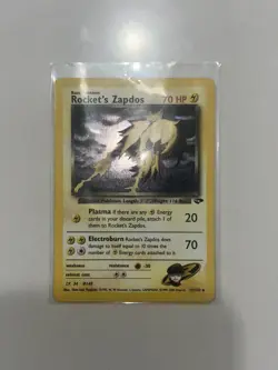 Pokemon Rocket's Zapdos 15/132 card Gym Challenge Holo TCG WOTC Pokemon - Image 2