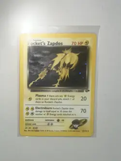 Pokemon Rocket's Zapdos 15/132 card Gym Challenge Holo TCG WOTC Pokemon - Image 4