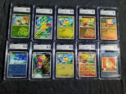 Pokemon Cgc Graded Card Lot (10) Chinese And Artbox - Image 1
