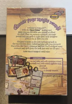 Harry Potter Trading Card Game Starter Set NEW Sealed Box 82 cards Two Player - Image 2
