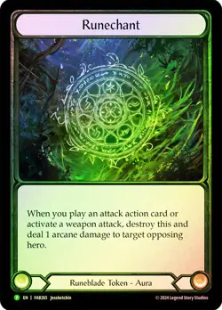 FAB RAINBOW FOIL Runechant (Calling) (#265) - Promotional Cards Card # 265 - Image 1