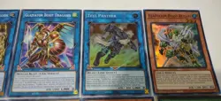 YuGiOh Cards Gladiator Beast Heraklinos Deck Core Test Panther Retiari Noxious + - Image 4
