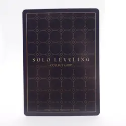 Sung Jinwoo Yoo Jinho Solo Leveling Mapniverse SR SL1E-078 Anime Trading Card - Image 2