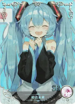 Goddess Story Hatsune Miku NS-11SR-36 Anime Waifu SR Trading Card - Image 1
