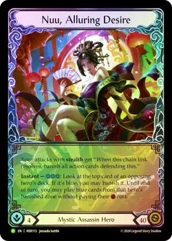 FAB RAINBOW FOIL Nuu, Alluring Desire (Calling) - Promotional Cards Card # 113 - Image 1