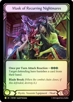FAB RAINBOW FOIL Mask of Recurring Nightmares - Part the Mistveil Card # 004 - Image 1