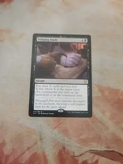 Stinging Study Commander 2021 MTG NM - Image 1