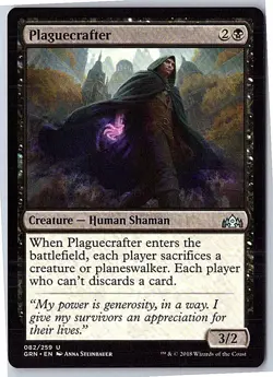 Plaguecrafter U Guilds of Ravnica 82 NM - Image 1