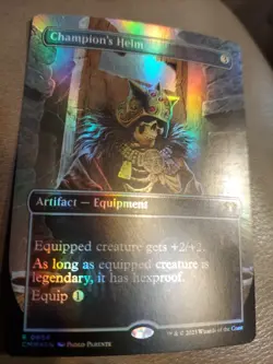 Champion's Helm (Borderless) Commander Masters Foil - Image 1
