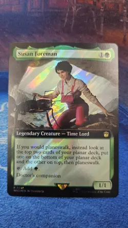 Susan Foreman (Surge Foil) Universes Beyond: Doctor Who Foil - Image 1