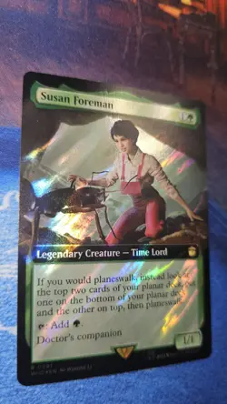 Susan Foreman (Surge Foil) Universes Beyond: Doctor Who Foil - Image 2