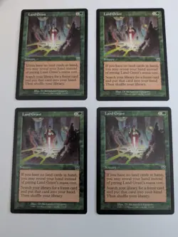 Magic The Gathering Mercadian Masques 4x Land Grant #255/350 MTG TCG CCG Playset - Image 1