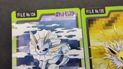 Vaporeon Jolteon Flareon 134 135 136 Nintendo BANDAI Japanese Pokemon Carddass - Image 2