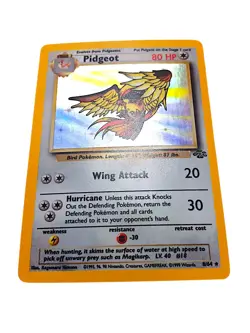 Pokemon TCG Pidgeot Holo Rare Jungle 8/64 Vintage 1999 - Image 2
