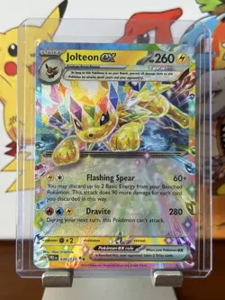 🔹Jolteon EX 030/131 Holo Double Rare Half Art🔹Pokemon TCG Prismatic Evolutions - Image 1