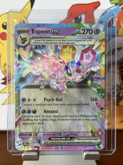 🔹Espeon EX 034/131 Holo Double Rare Half Art🔹Pokemon TCG Prismatic Evolutions - Image 1
