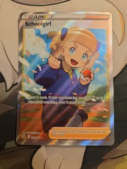 Pokemon! Schoolgirl - Full Art Ultra Rare - Fusion Strike - 262/264 - NM - Image 1