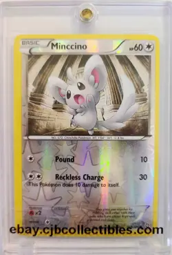 Pokemon MINCCINO 109/124 Reverse Holo Dragons Exalted - Light Play 🍒 - Image 1