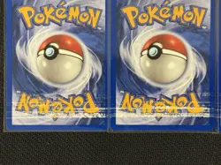 Pokemon Skyridge Lot Print Ink Roller Error RARE Natu Abra Growlithe Jigglypuff - Image 4
