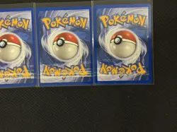 Pokemon Skyridge Lot Print Ink Roller Error RARE Natu Abra Growlithe Jigglypuff - Image 5