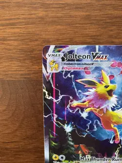 Jolteon VMAX SWSH184 Pokemon TCG Sword & Shield Black Star Promo - Image 3
