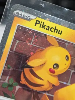 Pikachu 051/162 Pokemon Day 2026 Promo (Stamped Cosmo Holo) With Swirl 🍥 - Image 2