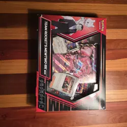 Destined Rivals Pokemon TCG Team Rockets Mewtwo EX Box Sealed - Image 1