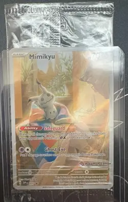 Mimikyu 075 (Pokemon Center Exclusive) Promo (SEALED) - Image 1