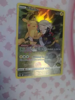 Pikachu TG05/TG30 Swsh11: Lost Origin Trainer Gallery Holo LP - Image 3