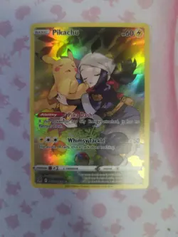 Pikachu TG05/TG30 Swsh11: Lost Origin Trainer Gallery Holo LP - Image 4