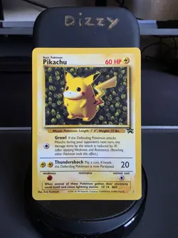 Black Star Promo pikachu #1 wizard of the Coast Pokemon TCG WOTC Vintage - Image 1