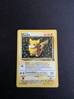 Black Star Promo pikachu #1 wizard of the Coast Pokemon TCG WOTC Vintage - Image 3