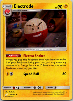 Electrode Holo Rare Holo SM - Team Up 39/181 Pokemon TCG - Image 1