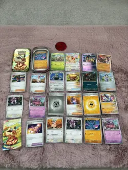 Pokemon TCG Mini Tin Opened With Holos 820650853067 - Image 3