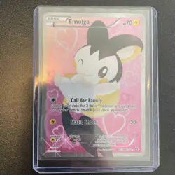 Pokemon Emolga RC23/RC25 Legendary Treasures Radiant Collection Full Art Holo MP - Image 1
