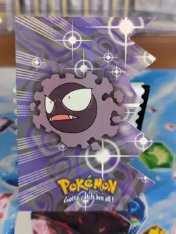 Pokemon Topps Gastly Die Cut Ev04 Of 12 LP - Image 1