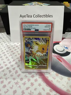 Pokemon TCG - Jolteon (#TG04) - SWSH09: Brilliant Stars - PSA 10 GEM Mint - Image 1