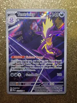 Pokemon Phantasmal Flames•Toxtricity•103/094•Illustration Rare - Image 1