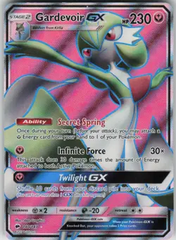 Pokemon TCG Gardevoir GX (Full Art) Ultra Rare SM - Burning Shadows 140/147 - Image 1