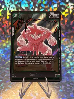 SB01-023 Son Goku (R) Dragon Ball Super: Fusion World - Manga Booster 01 - Image 1