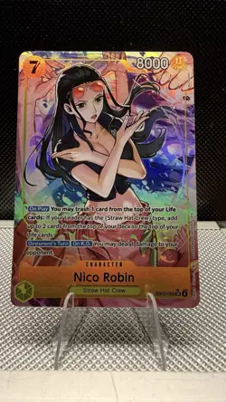 Nico Robin (055) (Alternate Art) EB03-055 One Piece Heroines Edition Foil - Image 1