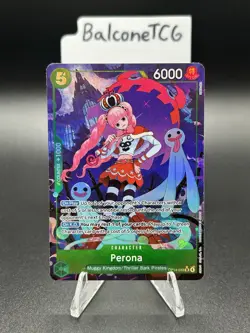 One Piece Perona (033) (Alternate Art) The Azure Sea’s Seven OP14-EB04 - Image 2