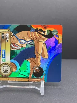 Monkey D. Luffy Holo ONE PIECE Carddass Hyper Battle 2001 Bandai Japan C398 [AM3 - Image 3
