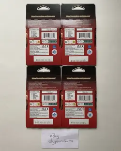 LOT OF 4 One Piece HEROINES EDITION Sleeved Booster Pack EB-03 English - Sealed - Image 2